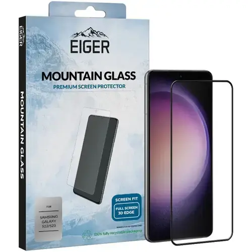 Folie de protectie Eiger Sticla 3D Mountain Glass pentru Samsung Galaxy S23