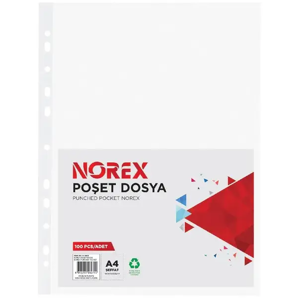 Folie de protectie Norex A4 35 microni 100 bucati/set Folie de protectie Norex A4 35 microni 100 bucati/set