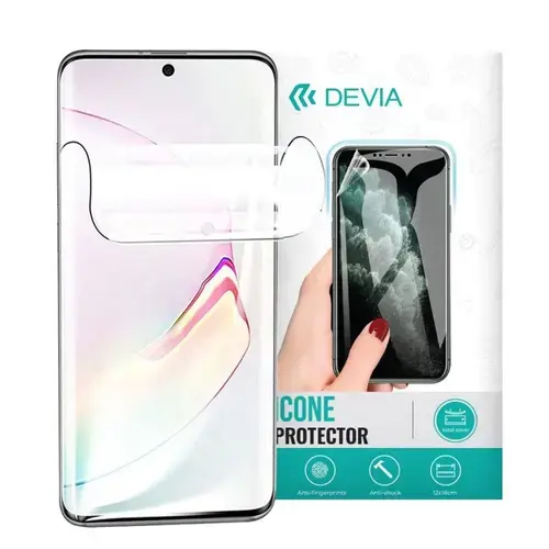 Folie Devia Silicon compatibila cu OnePlus 10 Pro