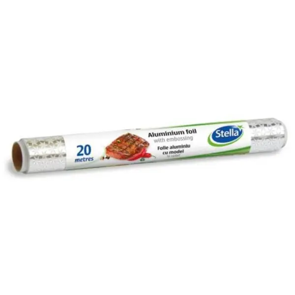 Folie din Aluminiu pentru Alimente, Embosata, Stella, 20 m
