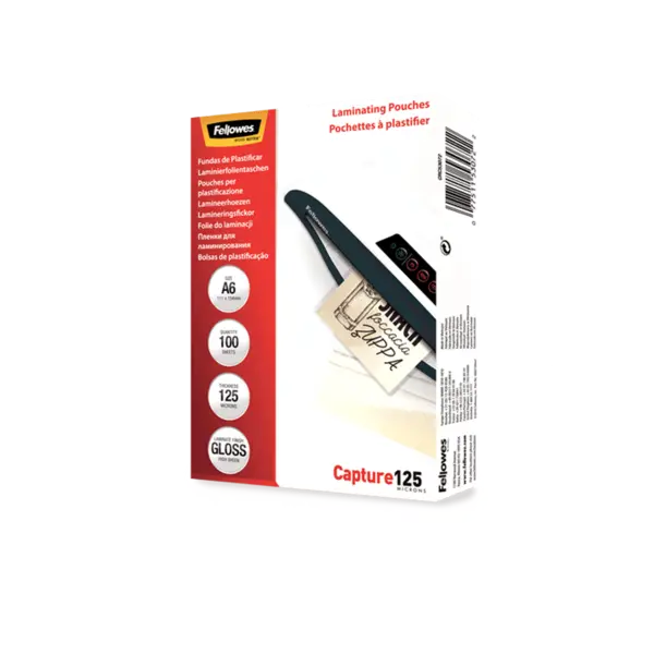Folie laminat Fellowes A6 125 microni 100 bucati/top Folie laminat Fellowes A6 125 microni 100 bucati/top