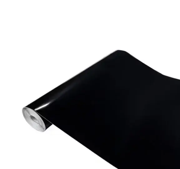 Folie Neagra Vitrostatica Opaca Geam 60x300 cm PVC Protectie UV