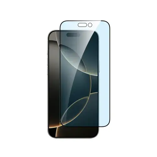 Folie protectia Dviced DV520019, Sticla securizata, Anti lumina albastra, pentru iPhone 16 Pro Max, cu aplicator (Tranpsarent)