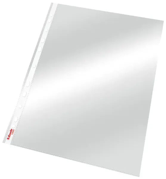 Folie protectie Esselte A4 40 microni cristal 100buc/set Folie protectie Esselte A4 40 microni cristal 100buc/set