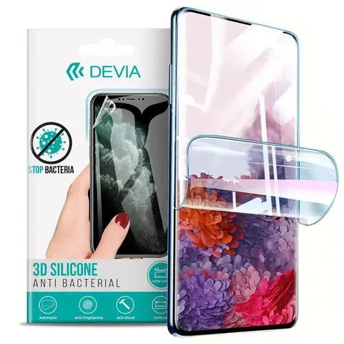 Folie Protectie Silicon Devia DVFSOA53 pentru Oppo A53 (Transparent)