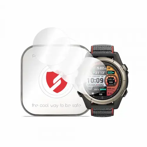 Folie Protectie Smart Protection Premium Classic pentru Amazfit Cheetah Pro, Set 4 bucati, Plastic