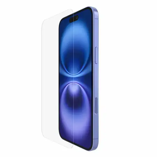 Folie Protectie sticla Belkin SCRENFORCE UltraGlass2 AM pentru iPhone 16 Plus/15 Plus/14 Pro Max (Transparent)