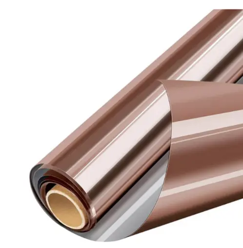 Folie reflexiva pentru geamuri Bronz 60X300