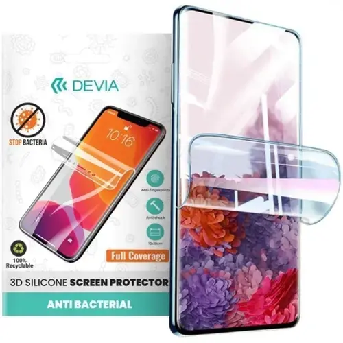 Folie Silicon Antibacterian Devia pentru Xiaomi 14 Ultra