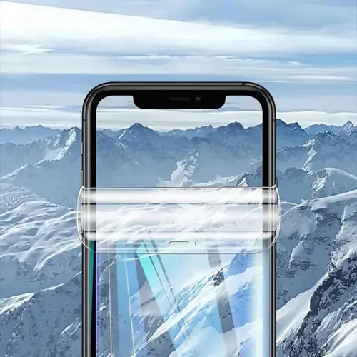 Folie Silicon Devia DVFSASGA35, Antibacterian, pentru Samsung Galaxy A35 (Transparent)