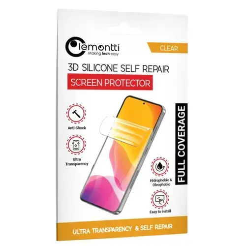 Folie Silicon Lemontti 3D Self-Repair Clear Oppo A6 Pro 5G