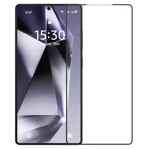 Folie Sticla Devia Star Series Full Screen Entire View pentru Samsung Galaxy S25 Ultra, Negru