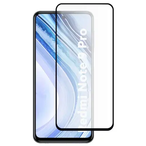 Folie Sticla Premium 5D Full Glue pentru Xiaomi Redmi Note 9s / Note 9 Pro / Poco X3 NFC, Negru