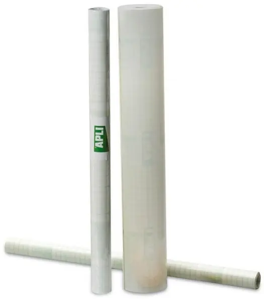 Folie transparentă autocolantă pentru copertare Apli - 20 m x 50 cm
