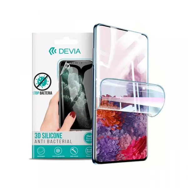 Folie Xiaomi Redmi 10 Devia Silicon Antibacterian