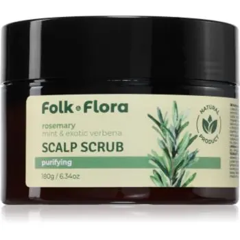 Folk & Flora Rosemary exfoliant pentru scalp