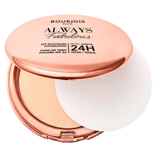 Fond de ten compact Always Fabulous 115 Golden Ivory, 7g, Bourjois