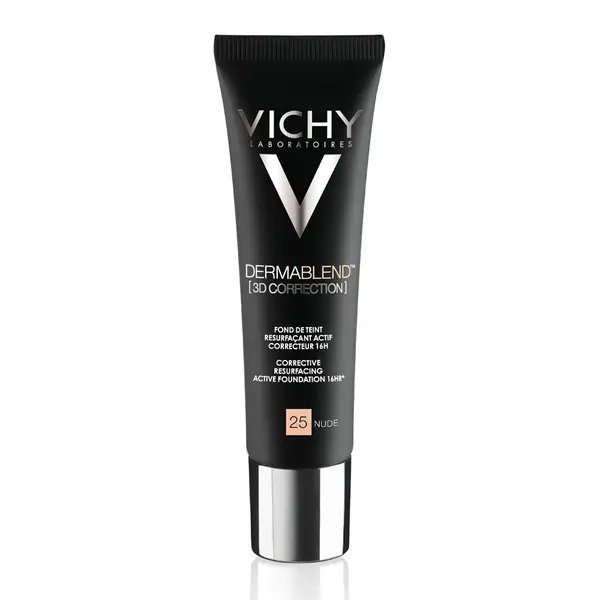 Fond de ten corector Dermablend imperfectiuni 3D, Nuanta 25, 30 ml, Vichy
