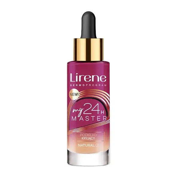 Fond de ten cu acoperire mare si efect de lifting Natural My Master, 30ml, Lirene