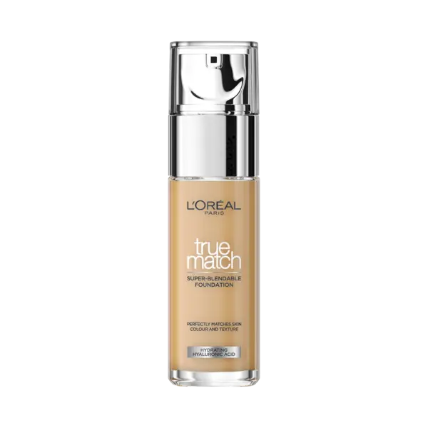 Fond de ten infuzat cu acid hialuronic True Match 5N Sable Sand, 30ml, L'Oreal Paris