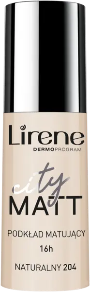 Fond de ten matifiant City Matt Nature 204, 30ml, Lirene