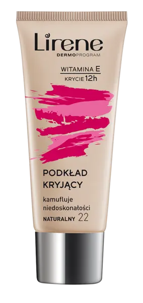 Fond de ten pentru acoperire completa Natural 22, 30ml, Lirene