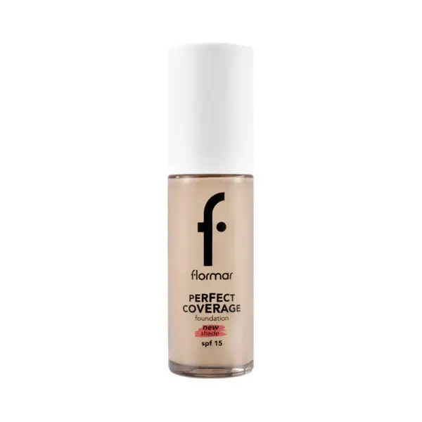 Fond de ten Perfect Coverage 130 Light Beige, 30ml, Flormar