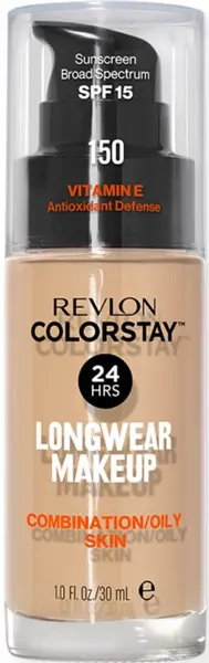 Fond de ten Revlon Colorstay, pentru ten gras, N150 Buff, SPF15, 30 ml