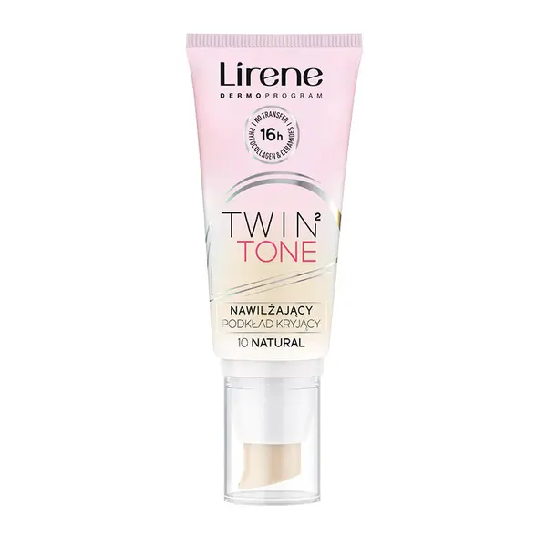 Fond de ten rezistent la transfer 40 Beige Twin 2 Tone, 30ml, Lirene