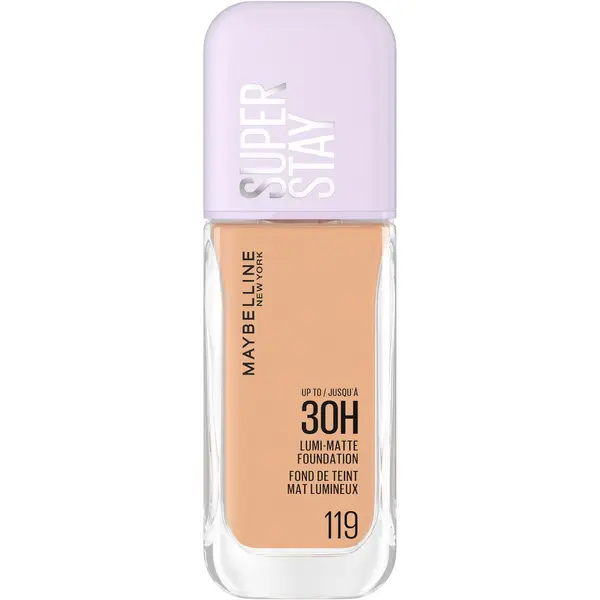 Fond de ten SuperStay 30H Lumi Matte 119, 35ml, Maybelline