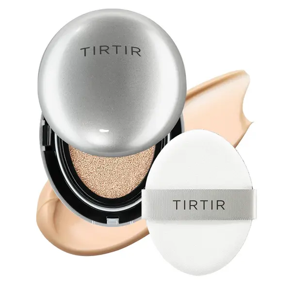 Fond de ten tip cushion mini, TirTir, Mask Fit Aura Silver Cushion Mini, 4.5g - #21N Ivory