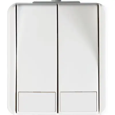 Fontana Int. Cap scara 2P 10A IP44 Alb, TEM Modul TEM-SF63PW-U