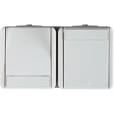 Fontana Priza sim+intr.cap-sc a, TEM Modul TEM-CF12PW-U