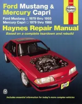 Ford Mustang and Mercury Capri, 1979-1993, Paperback/John Haynes