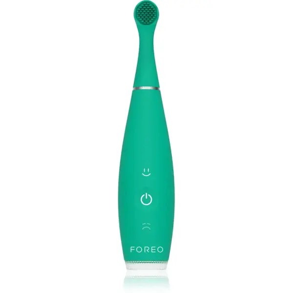 FOREO ISSA™ 4 Baby periuta de dinti electrica pentru copii de la naștere până la vârsta de 3 ani Kiwi Green 1 buc