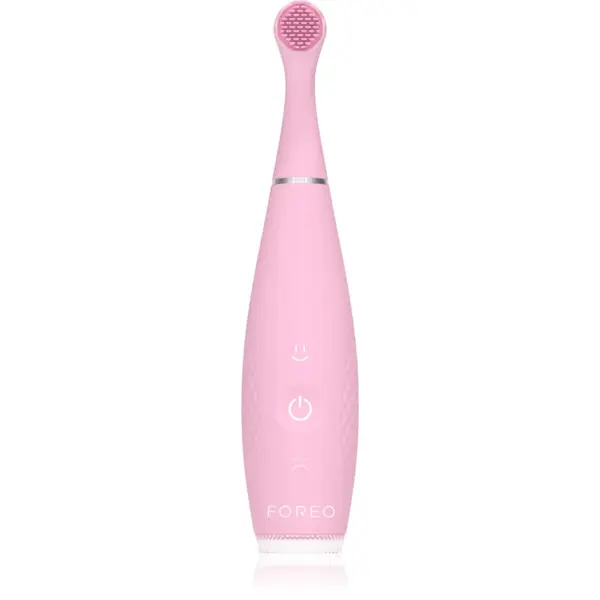 FOREO ISSA™ 4 Baby periuta de dinti electrica pentru copii de la naștere până la vârsta de 3 ani Pearl Pink 1 buc