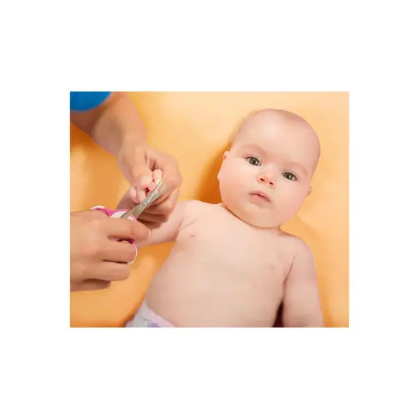 Forfecuta BabyJem pentru bebelusi cu suport protectie Pink