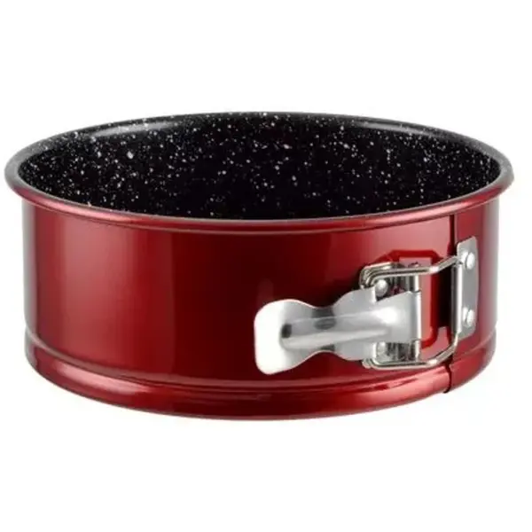 Forma de Copt Metalica Red Line pentru Tort, cu Catarama, 18 cm, Perfect Home