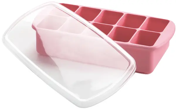 Formă de silicon pentru congelare Melii - 10 x 59 ml, roz