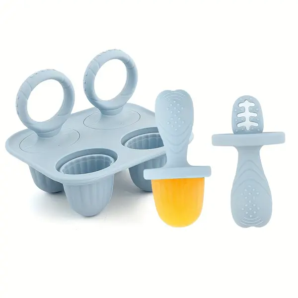 Formă de Silicone pentru Înghețată - albastru