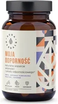 Formulă cu echinacea, ghimbir, usturoi și cătină, 60 capsule, Aura Herbals