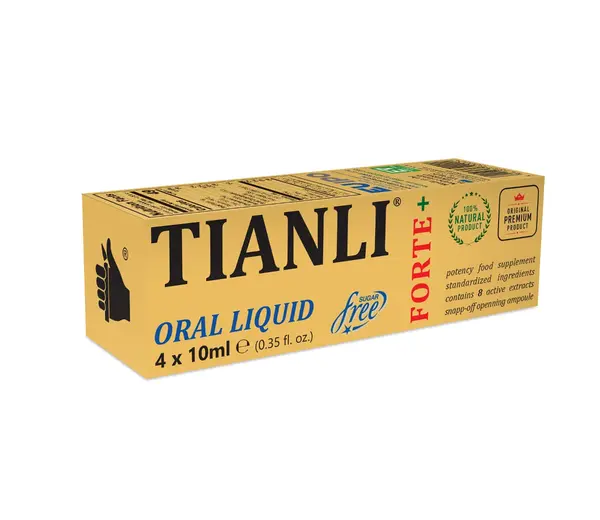 Forte+ Oral Liquid, 4 x 10ml, Tianli