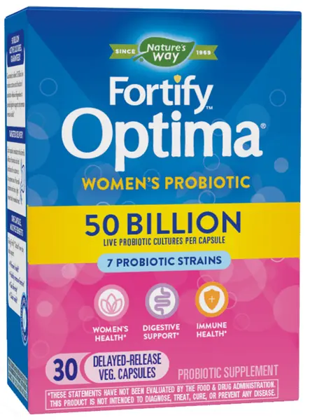 Fortify Optima Women's Probiotic 50 Billion, 30 capsule, Nature's Way