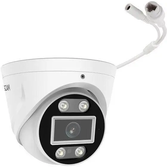FOSCAM Camera de supraveghere Foscam T5EP, 5MP, PoE, IR 20m, audio bidirectional, IP66