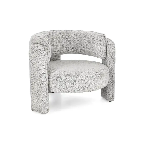 Fotoliu AISHA MELANGE GREY - Grey