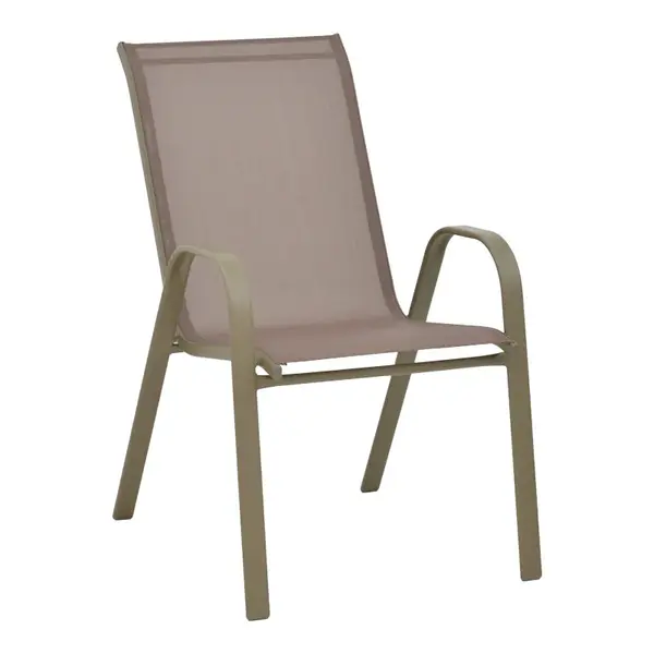 Fotoliu Calan pakoworld metal champagne 54x74x91cm Fotoliu Calan pakoworld metal Champagne 54x74x91cm
