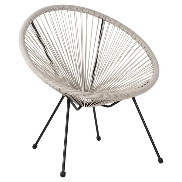Fotoliu DYLAN BLACK - Beige
