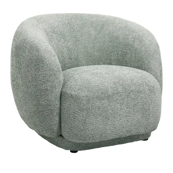 Fotoliu EVANSTONE BOUCLE - Verde
