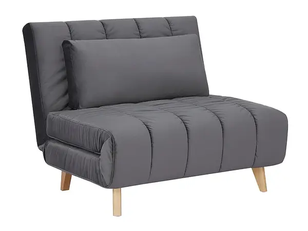 Fotoliu extensibil BELLA VELVET - Grey