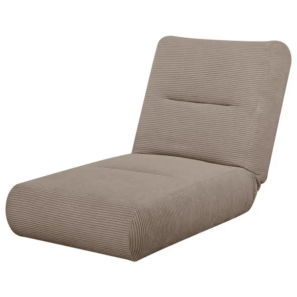Fotoliu Extensibil, textil, maro